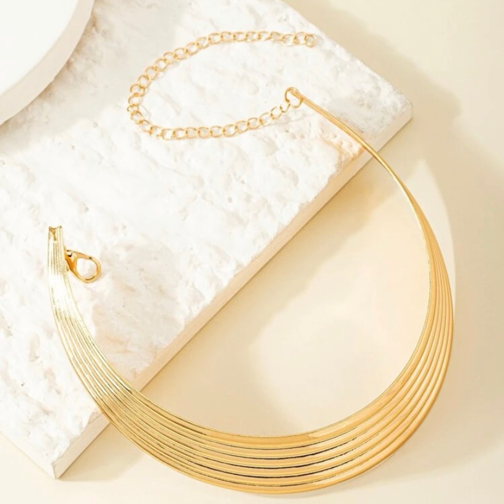 Gold necklace